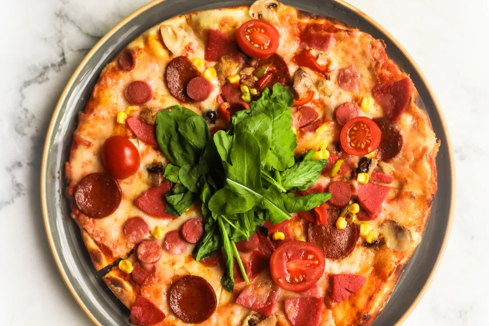 BookNoFees: Fotografie ilustrativă: Pizza