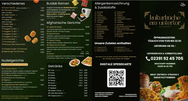 BookNoFees: Restaurant – Kulturküche am Untertor – Plettenberg – Bucătăria culturală de la Untertor, fotografie 2