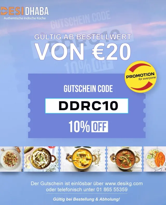 BookNoFees: Restaurant – Desi Dhaba – Vienna – Desi, dispărută, fotografie 3