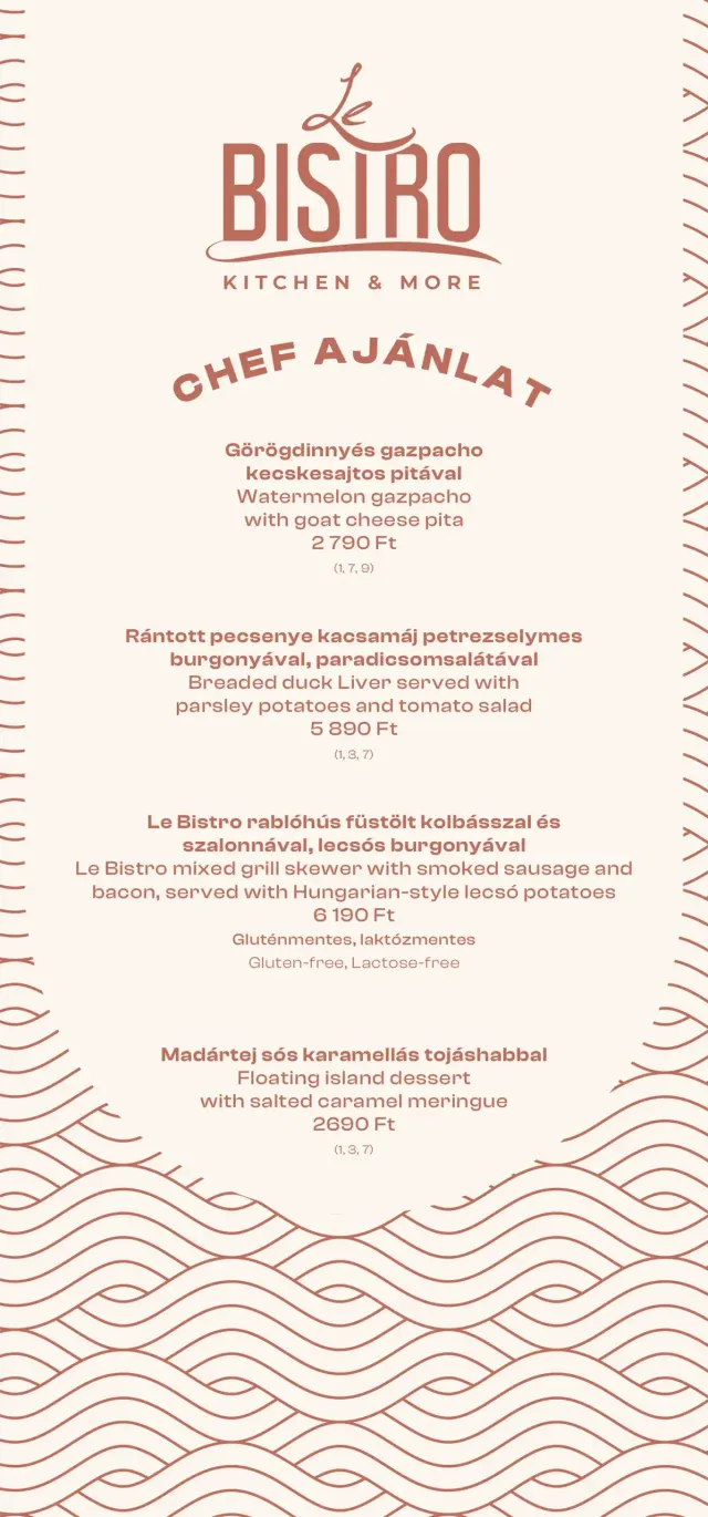BookNoFees: Restaurant – Le Bistro – Budapest – Bistroul, fotografie 2