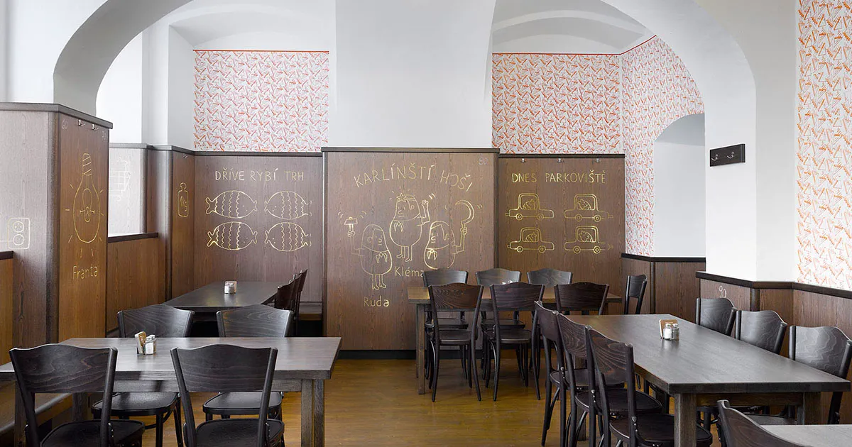 BookNoFees: Restaurant – Lokál Hamburk – Prague – Localul Hamburg, fotografie 1