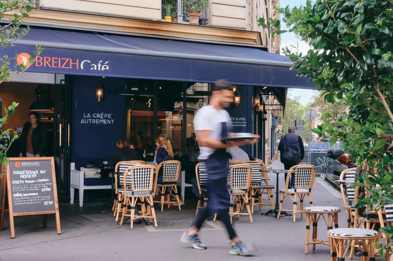 BookNoFees: Restaurant – BREIZH Café – Paris – Cafeneaua Brittany, fotografie 1