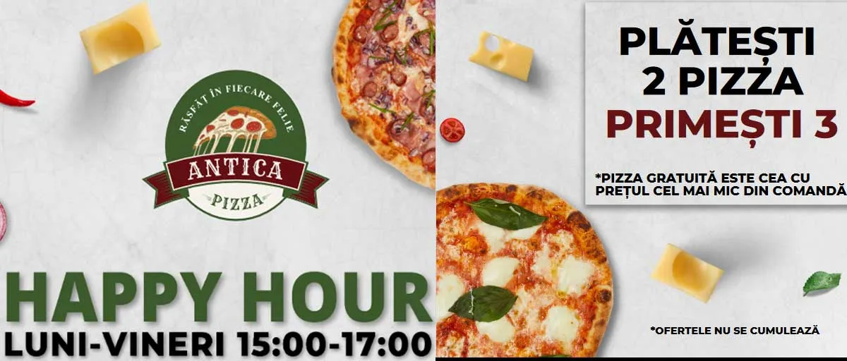 BookNoFees: Restaurant – Antica Pizza – Bucharest – Pizza Antică, fotografie 1