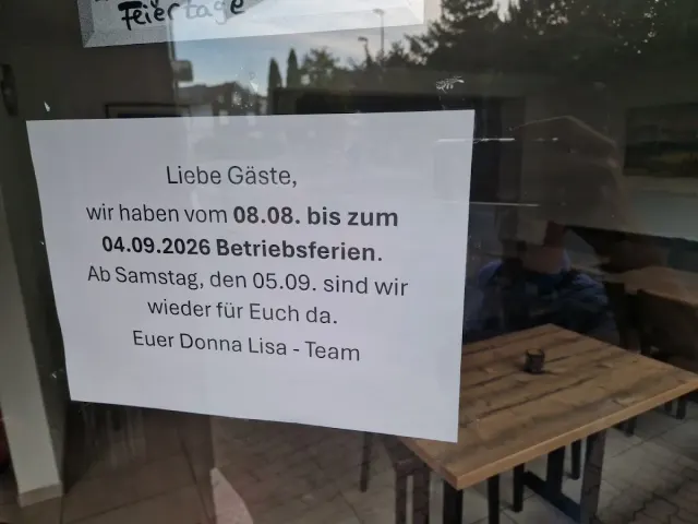 BookNoFees: Restaurant – Donna Lisa Pizzeria – Freudenberg – Pizzeria Donna Lisa, fotografie 2