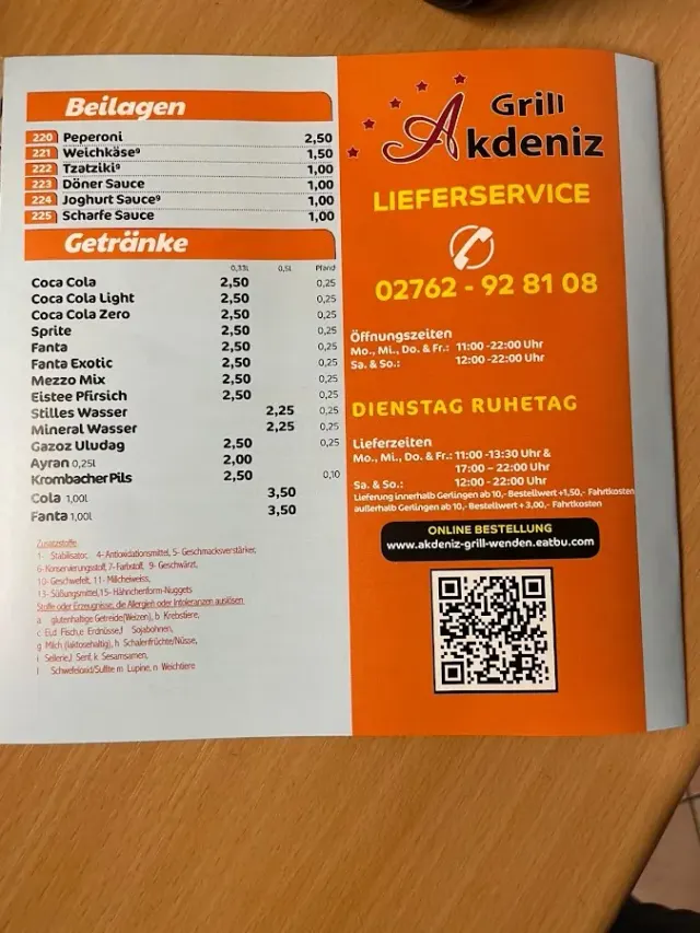 BookNoFees: Restaurant – Akdeniz Grill – Wenden – Akdeniz Grill, fotografie 3