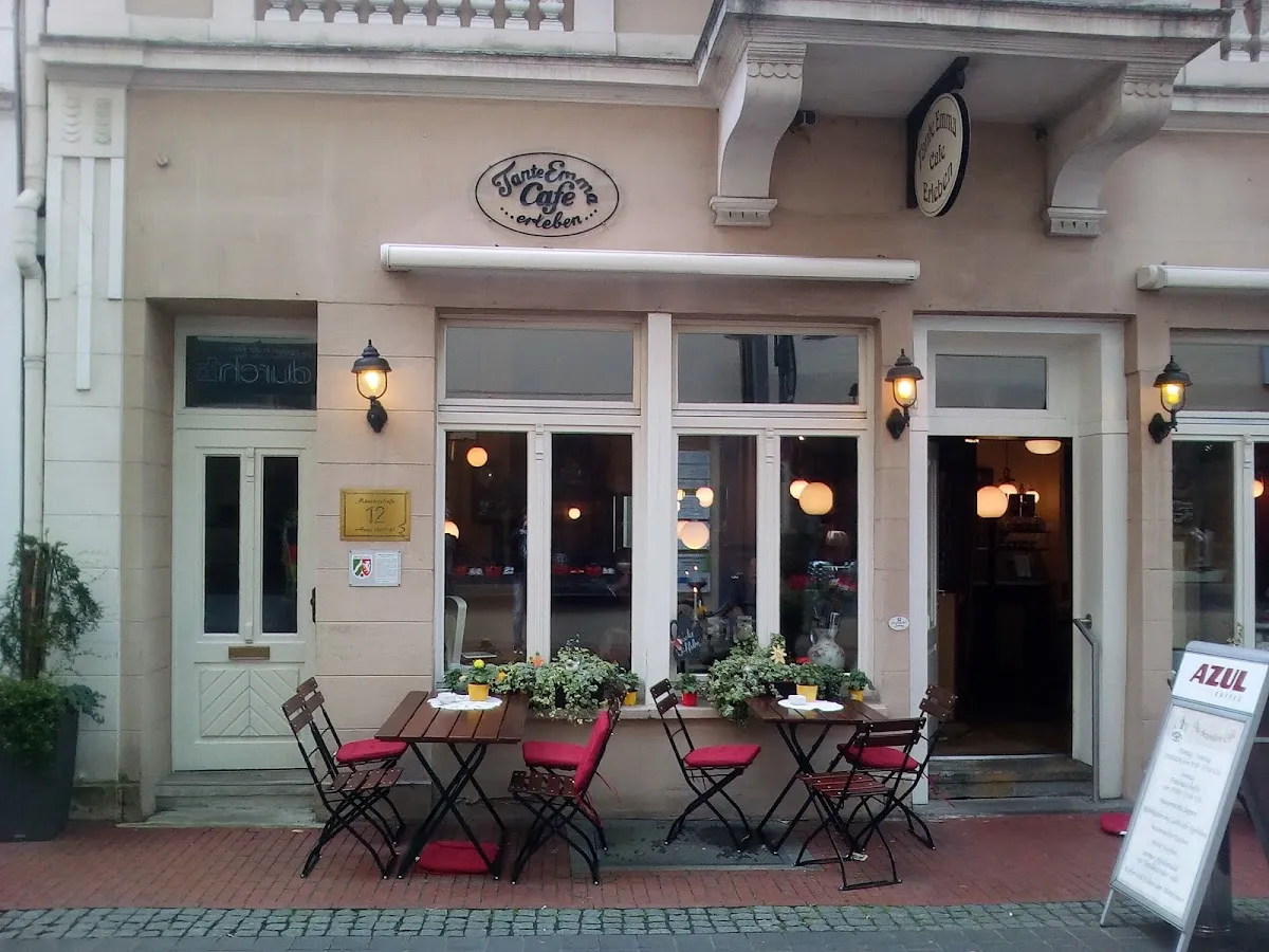 BookNoFees: Cafenea – Tante Emma Café – Recklinghausen – Cafeneaua „Tante Emma”, fotografie 1