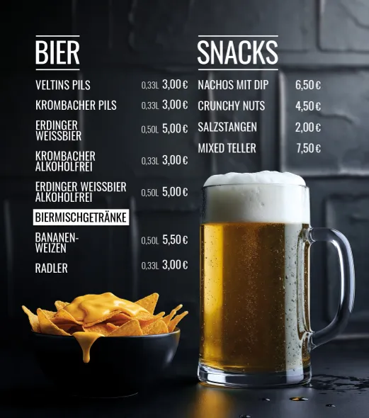 BookNoFees: Înghețată – Marys Lounge Eiscafé u. Bierbar – Bad Wünnenberg – Mary’s Lounge – Cafenea cu înghețată și bar de bere, fotografie 3