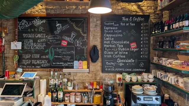 BookNoFees: Cafenea – Irish Potato Cake Company – Dublin – Compania irlandeză de prăjituri din cartofi, fotografie 2