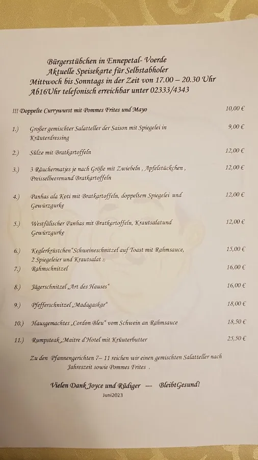 BookNoFees: Restaurant – Bürgerstübchen – Ennepetal – Cafeneaua cetățenilor, fotografie 2