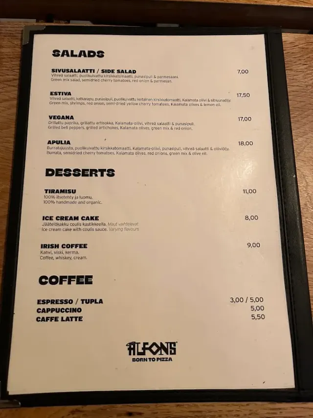 BookNoFees: Restaurant – Alfons Pizza – Helsinki – Alfons Pizza, fotografie 3