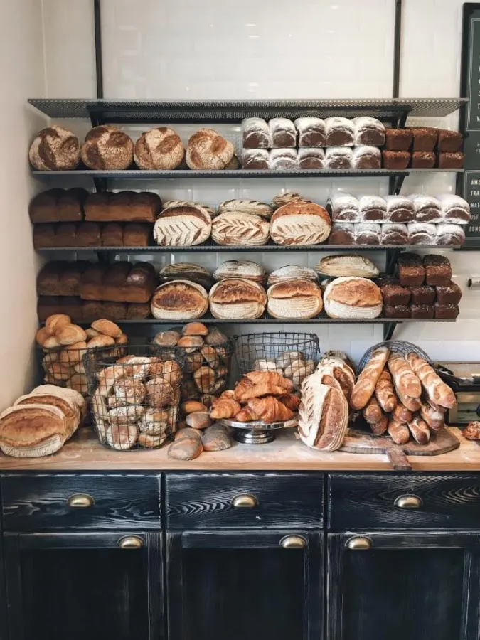 BookNoFees: Cafenea – Robin Delselius bageri – Stockholm – Brutăria Robin Delselius, fotografie 1