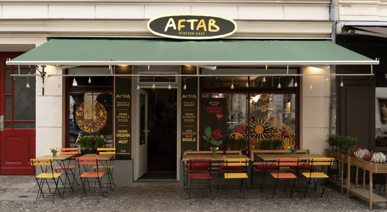 BookNoFees: Restaurant – Aftab – Berlin – Aftab, fotografie 1