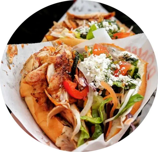 BookNoFees: Snack-bar – Meneer Kebab – Amsterdam – Domnul Kebab, fotografie 2