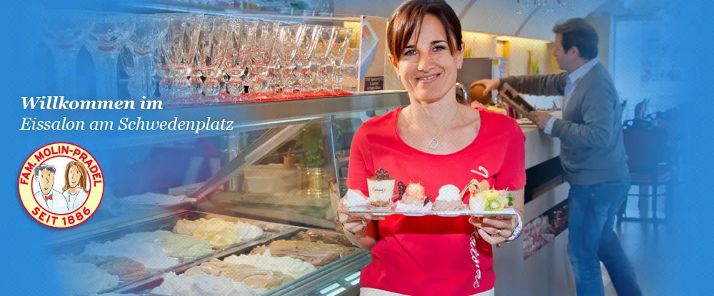 BookNoFees: Înghețată – Eissalon am Schwedenplatz – Vienna – Cafenea cu înghețată din Schwedenplatz, fotografie 1