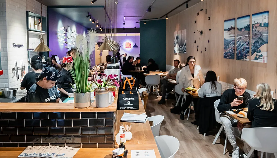 BookNoFees: Restaurant – Kanagawa Sushi – Copenhagen – Sushi din Kanagawa, fotografie 1