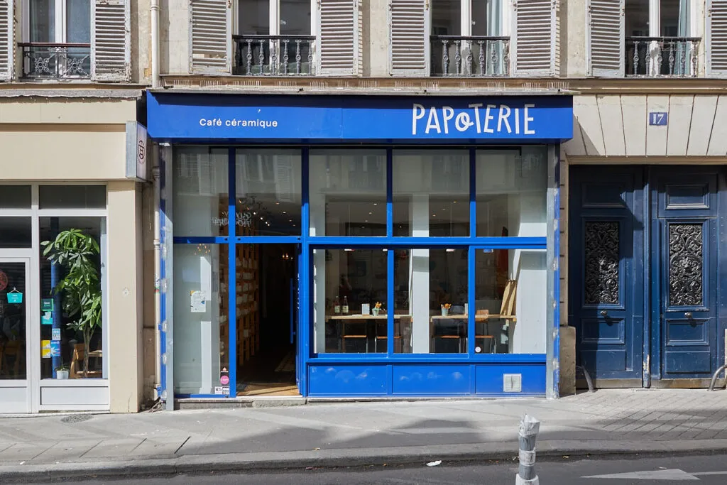 BookNoFees: Cafenea – La Papoterie – Paris – La Papoterie, fotografie 1