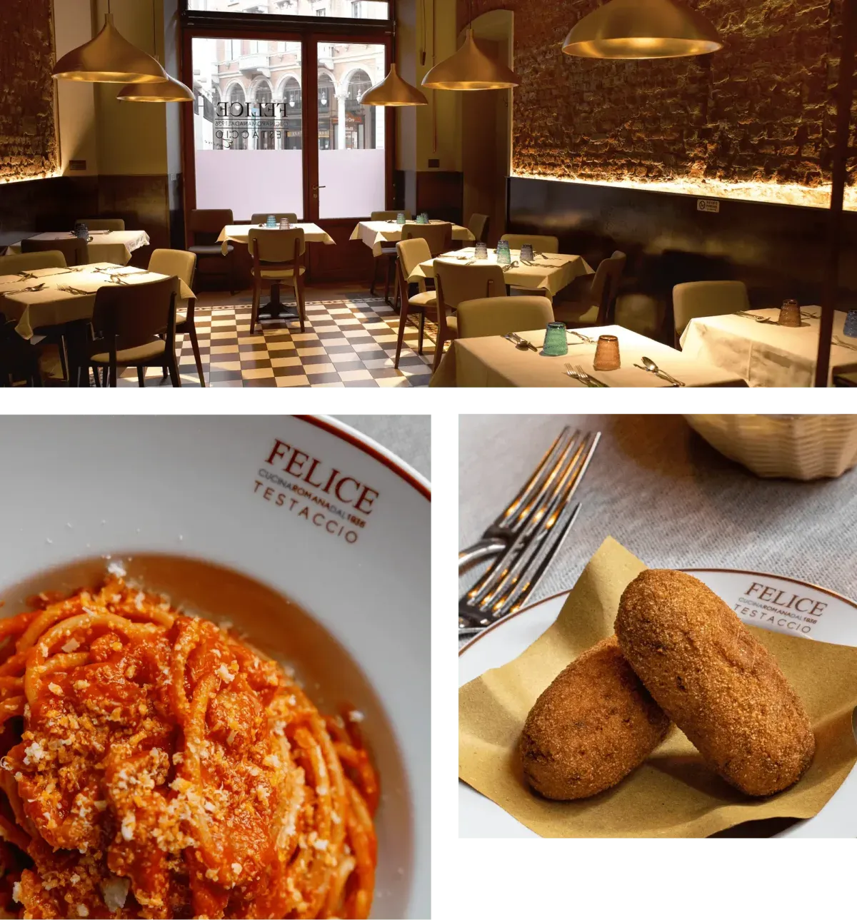 BookNoFees: Restaurant – Felice a Testaccio – Rome – Fericit în Testaccio, fotografie 1