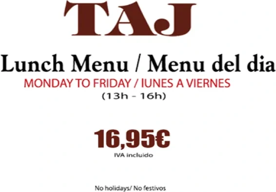 BookNoFees: Restaurant – Taj – Madrid – Asta, fotografie 1