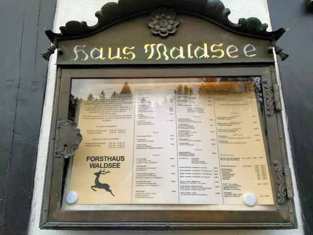 BookNoFees: Restaurant – Forsthaus Waldsee – Brilon – Casa forestieră Waldsee, fotografie 3