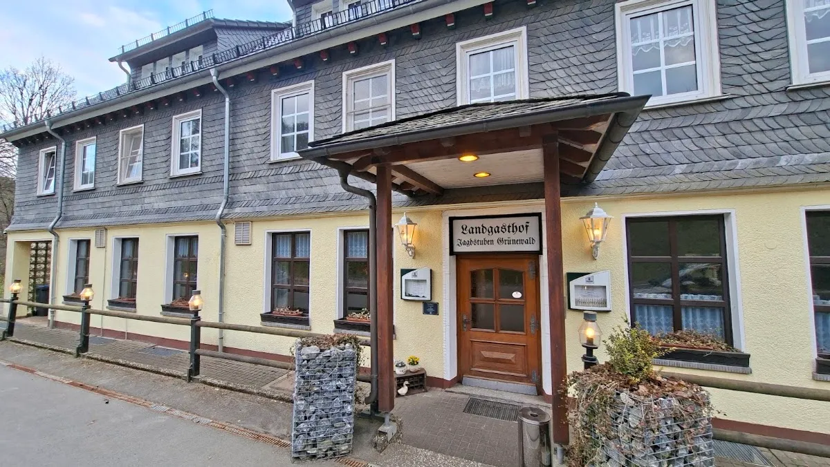 BookNoFees: Restaurant – Landgasthof Jagdstuben Grünewald – Bad Berleburg – Hanul rural „Jagdstuben Grünewald”, fotografie 1
