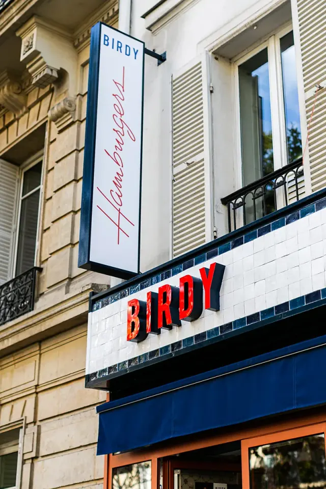BookNoFees: Snack-bar – Birdy – Paris – Birdy, fotografie 3