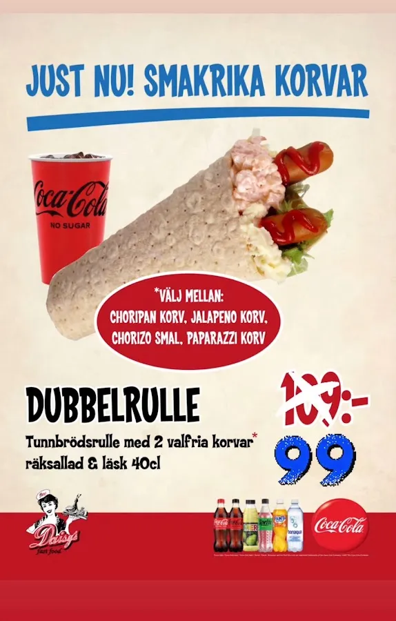 BookNoFees: Snack-bar – Daisy's express – Stockholm – Daisy's Express, fotografie 2