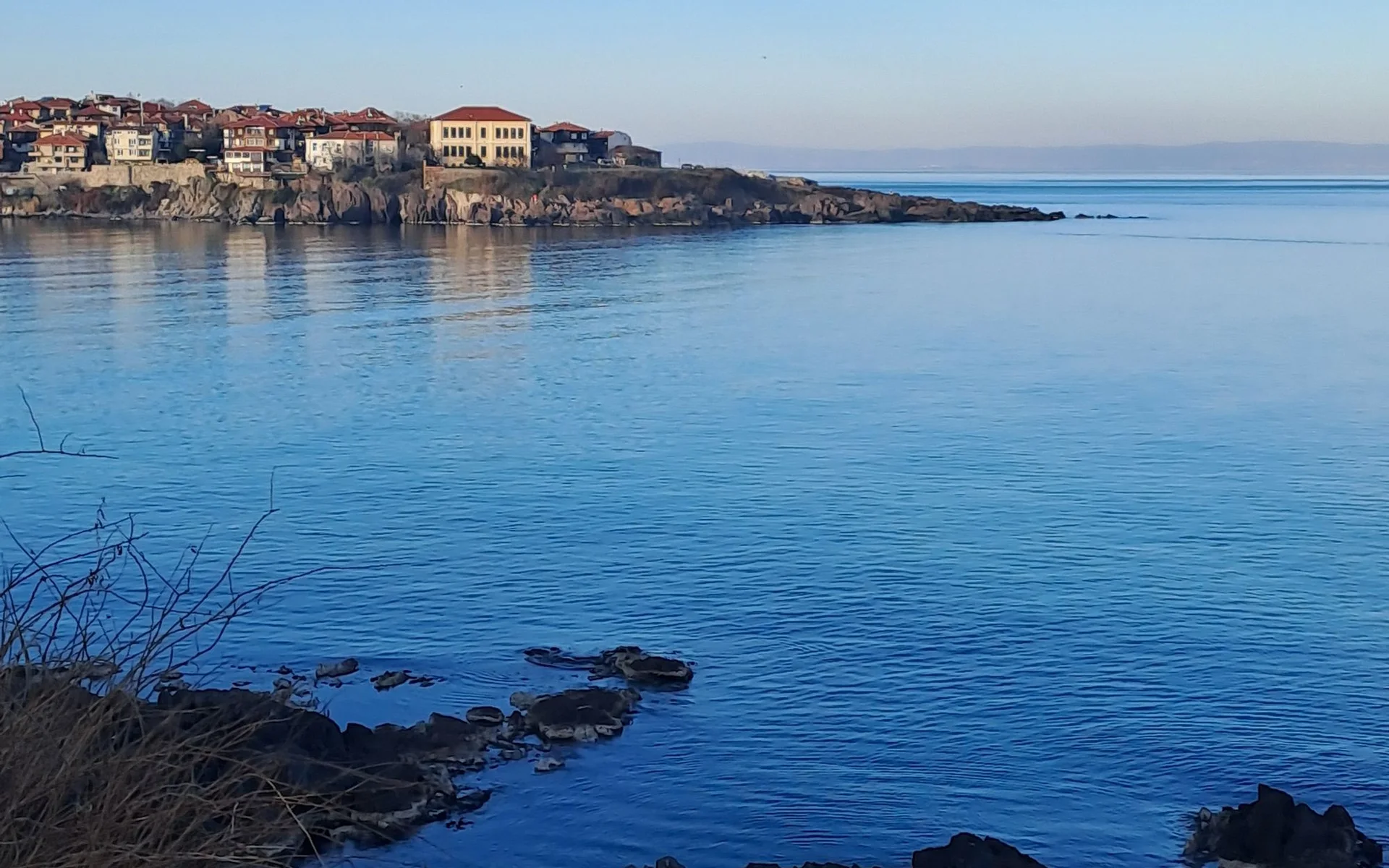 Coasta Sozopolului la Marea Neagră