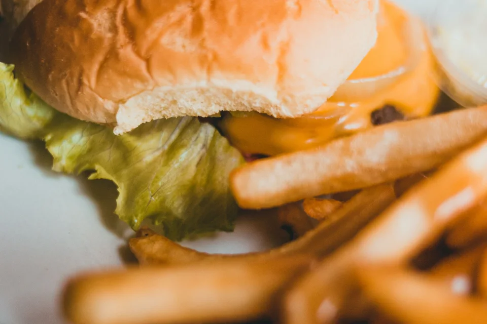 BookNoFees: Fotografie ilustrativă: Burger